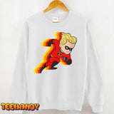 Womens Disney Pixar Incredibles Dash Parr Running T-Shirt