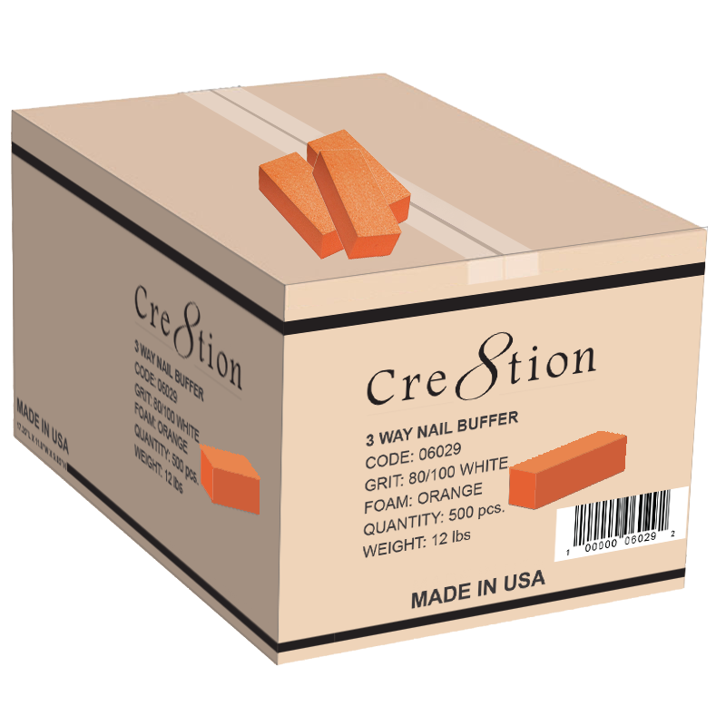 Cre8tion Buffer - 3 Way - 80/100 Orange/Black
