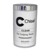 Chisel Acrylic Powder Pink & White Clear - 22oz