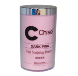 Chisel Acrylic Powder Pink & White Dark Pink - 22oz
