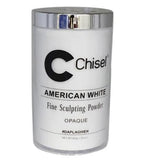 Chisel Acrylic Powder Pink & White American White - 22oz