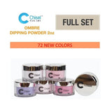 Chisel Nail Art - Dipping Powder - 2oz Ombre Powder 72 Colors - $9.00/each - Color #49A-B - #84A-B