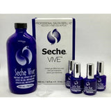 Seche Vive Gel Effect Top Coat Professional Salon Kit 16 oz + 4 free 0.5 oz