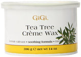 Gigi Tea Tree Creme Wax (14 oz) (Case Size - 24 pcs)