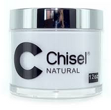 Chisel Nail Art - Dipping Powder - Pink & White Collection - Natural - Refill 12oz