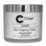 Chisel Daplaghien Powder Pink & White - Clear 12ozk & White Collection - Glitter 01 - Refill 12oz (Copy)