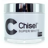 Chisel Nail Art - Dipping Powder - Pink & White Collection - Super white - Refill 12oz