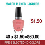 Cuccio Match Maker Gel Pre-Selected 40 colors