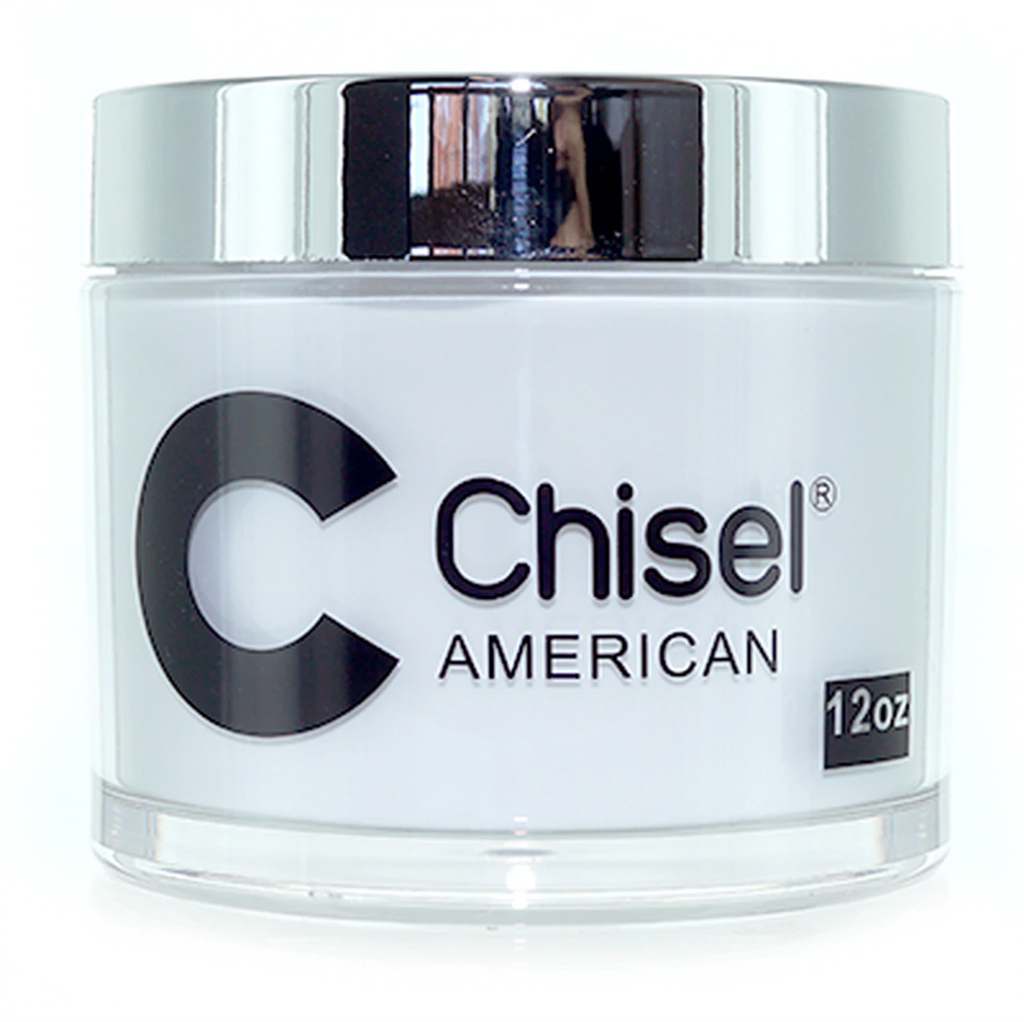 Chisel Nail Art - Dipping Powder - Pink & White Collection - American - Refill 12oz