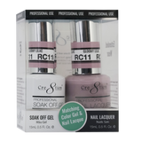 Cre8tion Gel&Lacquer Rustic Collection  RC11 Gloomy Lilac 0.5 oz