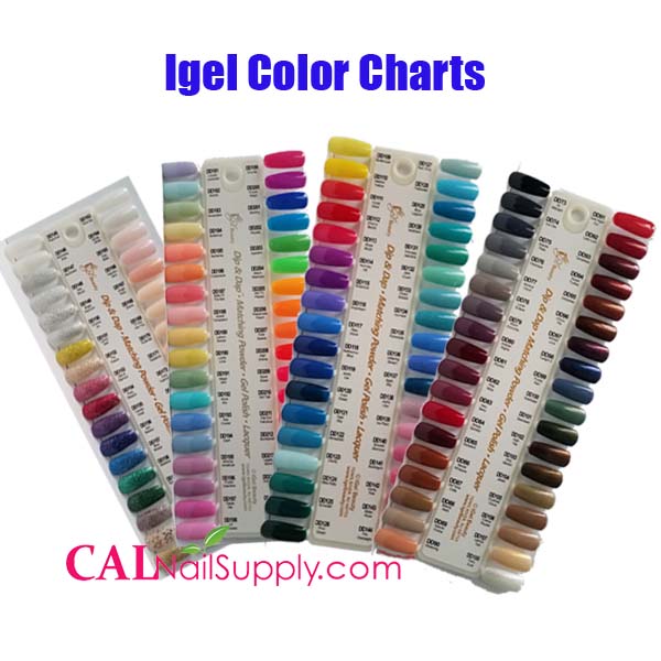 Igel Color Chart Set #1-#7 (01-247)