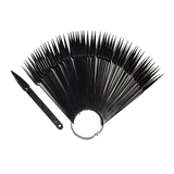 Cre8tion Triangle Shape Color Chart Black