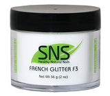 SNS White Glitter F3 (2 oz)