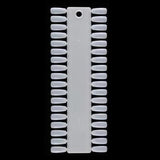 Nail Color Display - Rectangular 36 tips (Natural) - 10 pcs